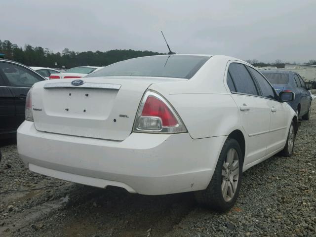 3FAHP08Z47R217150 - 2007 FORD FUSION SEL WHITE photo 4