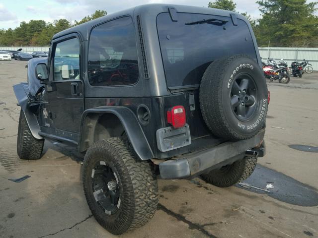 1J4FY19S8VP538158 - 1997 JEEP WRANGLER / BLACK photo 3