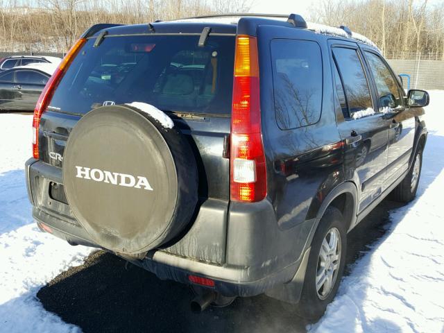 SHSRD78844U209806 - 2004 HONDA CR-V EX BLACK photo 4