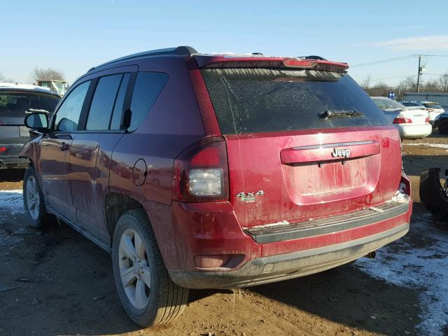 1C4NJDBB5GD691621 - 2016 JEEP COMPASS SP RED photo 3