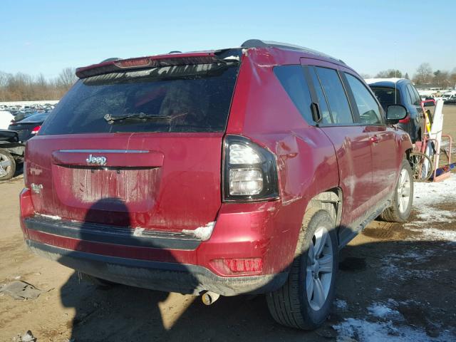 1C4NJDBB5GD691621 - 2016 JEEP COMPASS SP RED photo 4