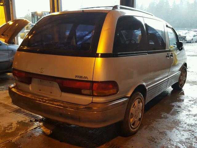 JT3AC11R8P1064102 - 1993 TOYOTA PREVIA DX SILVER photo 4