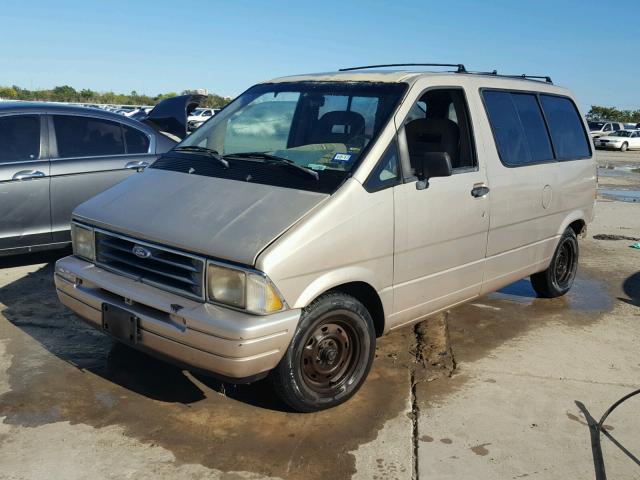 1FMDA11U8TZA49769 - 1996 FORD AEROSTAR BEIGE photo 2