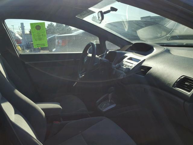 2HGFA16899H509959 - 2009 HONDA CIVIC EX 黑色 照片 5
