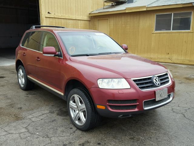 WVGCM67L24D034777 - 2004 VOLKSWAGEN TOUAREG 4. BURGUNDY photo 1