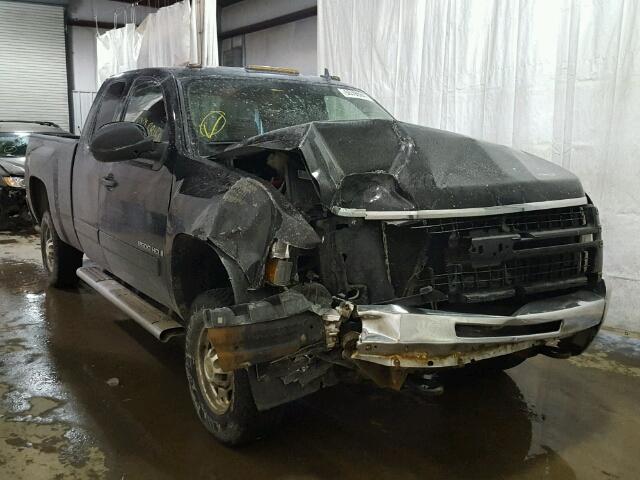 1GCHK29K38E107653 - 2008 CHEVROLET SILVERADO BLACK photo 9