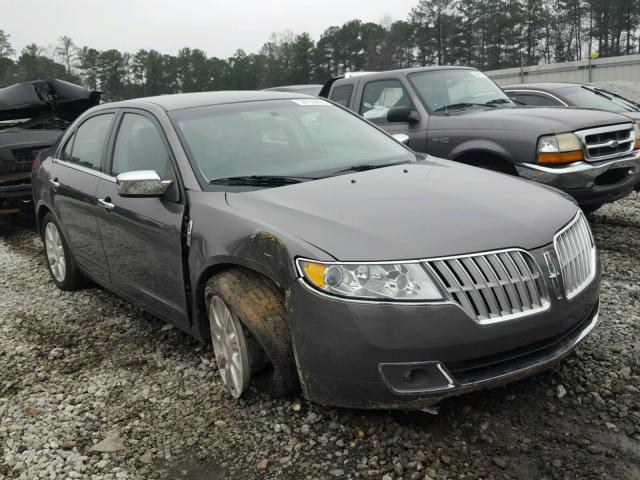 3LNHL2GC4CR805781 - 2012 LINCOLN MKZ ნაცრისფერი ფოტო 1