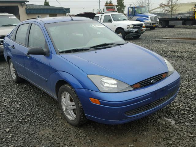 1FAHP34P13W130450 - 2003 FORD FOCUS SE BLUE photo 1