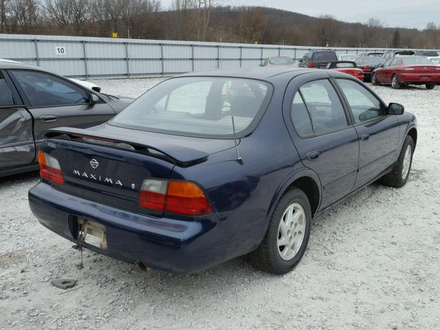 JN1CA21D1ST037313 - 1995 NISSAN MAXIMA GLE BLUE photo 4