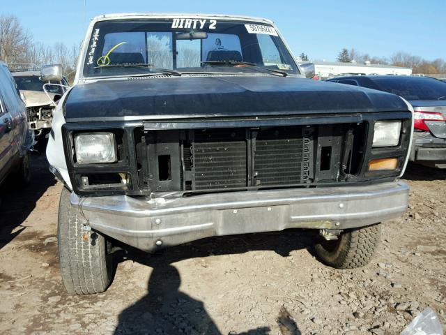 2FTHF26H4FCB38295 - 1985 FORD F250 GRAY photo 9