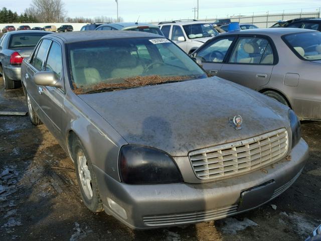 1G6KD54Y9YU308950 - 2000 CADILLAC DEVILLE SILVER photo 1