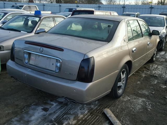 1G6KD54Y9YU308950 - 2000 CADILLAC DEVILLE SILVER photo 4