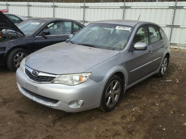 JF1GH63698G807281 - 2008 SUBARU IMPREZA OU SILVER photo 2