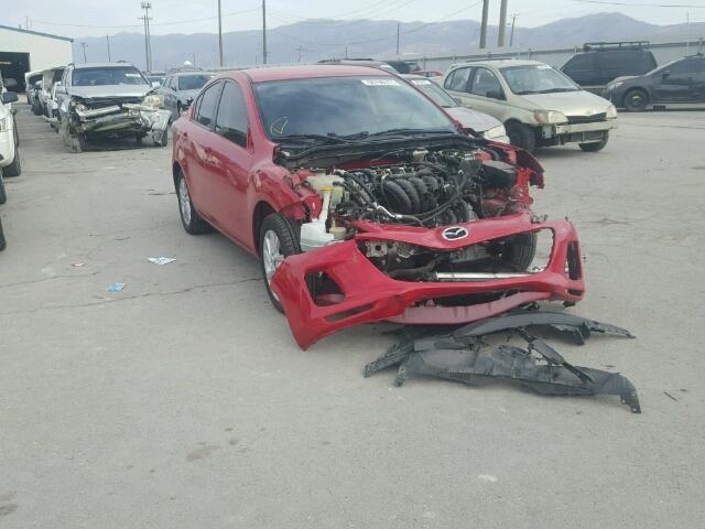 JM1BL1V71D1795555 - 2013 MAZDA 3 I RED photo 1