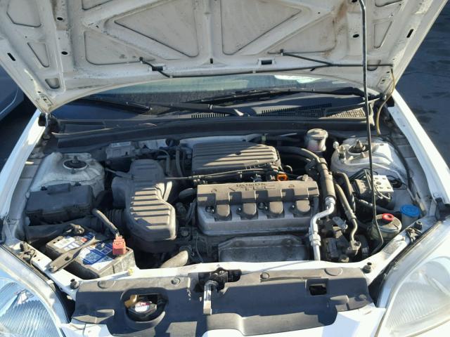 1HGEM22992L063764 - 2002 HONDA CIVIC EX თეთრი ფოტო 7