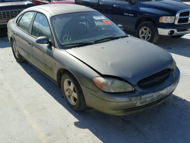 1FAFP55221G238444 - 2001 FORD TAURUS SES GREEN photo 1