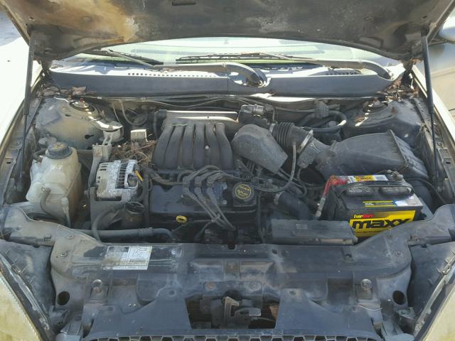 1FAFP55221G238444 - 2001 FORD TAURUS SES GREEN photo 7