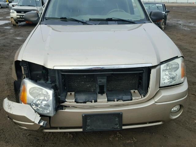 1GKDS13S342364474 - 2004 GMC ENVOY TAN photo 9