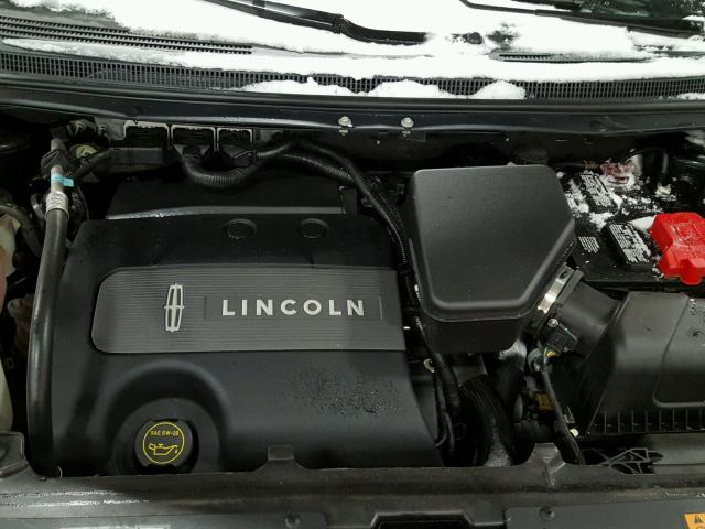 2LMDJ6JK7EBL01470 - 2014 LINCOLN MKX BLACK photo 7