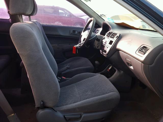 1HGEJ8244WL017412 - 1998 HONDA CIVIC EX 绿色 照片 5