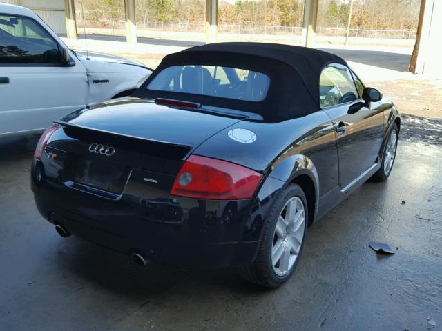 TRUUT28N451007108 - 2005 AUDI TT QUATTRO BLACK photo 4