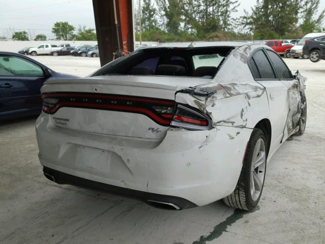 2C3CDXCT0GH333373 - 2016 DODGE CHARGER R/ WHITE photo 4