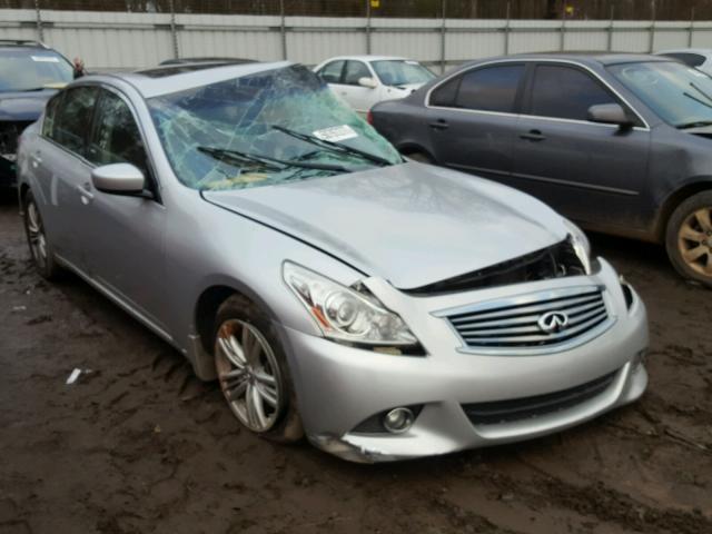 JN1CV6AP5DM716195 - 2013 INFINITI G37 BASE SILVER photo 1