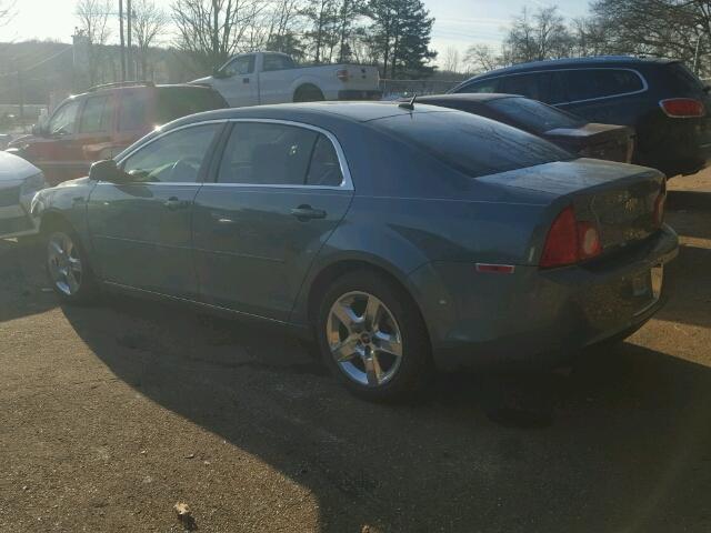 1G1ZH57B59F152704 - 2009 CHEVROLET MALIBU 1LT GREEN photo 3