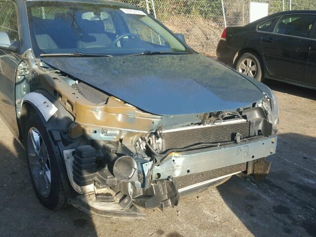 1G1ZH57B59F152704 - 2009 CHEVROLET MALIBU 1LT GREEN photo 9