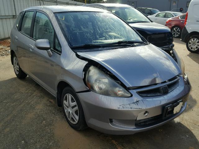 JHMGD38408S004124 - 2008 HONDA FIT GRAY photo 1