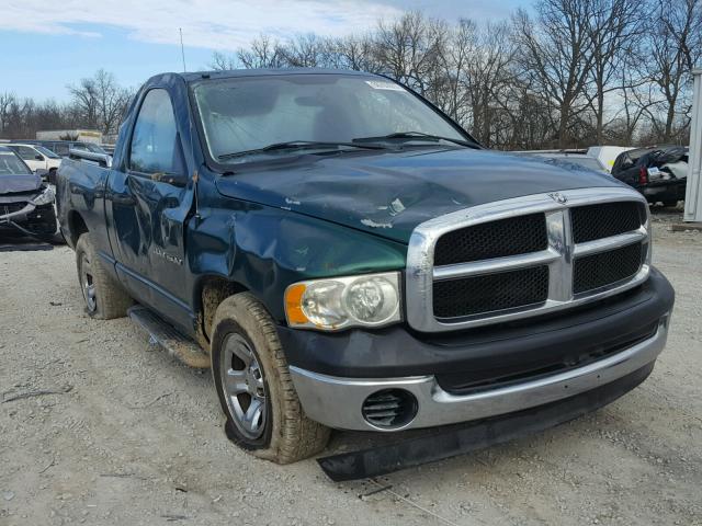 1D7HA16K93J515632 - 2003 DODGE RAM 1500 S GREEN photo 1