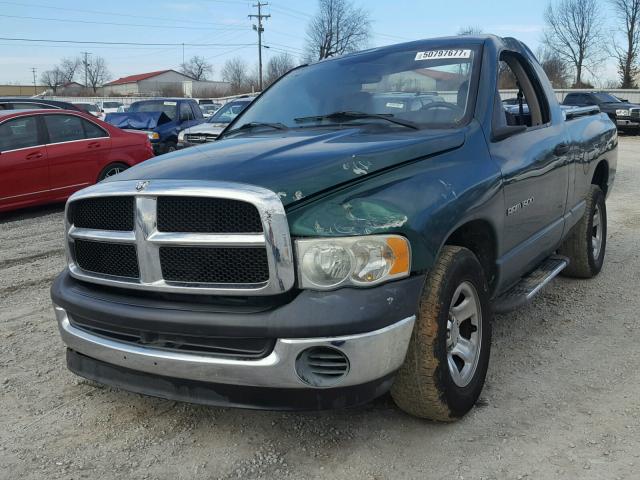 1D7HA16K93J515632 - 2003 DODGE RAM 1500 S GREEN photo 2