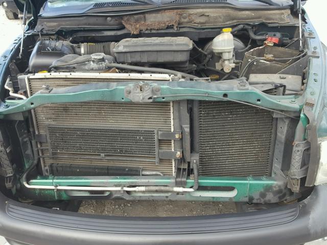 1D7HA16K93J515632 - 2003 DODGE RAM 1500 S GREEN photo 7