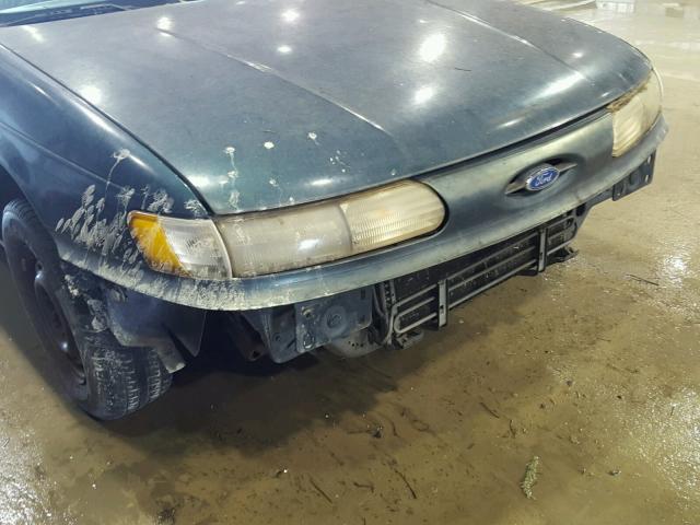 1FACP52U0PA319527 - 1993 FORD TAURUS GL GREEN photo 9