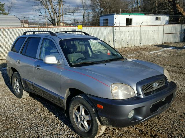 KM8SC73D83U397196 - 2003 HYUNDAI SANTA FE G SILVER photo 1