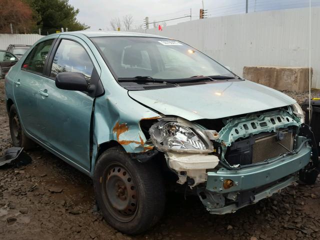 JTDBT923471009106 - 2007 TOYOTA YARIS GREEN photo 1