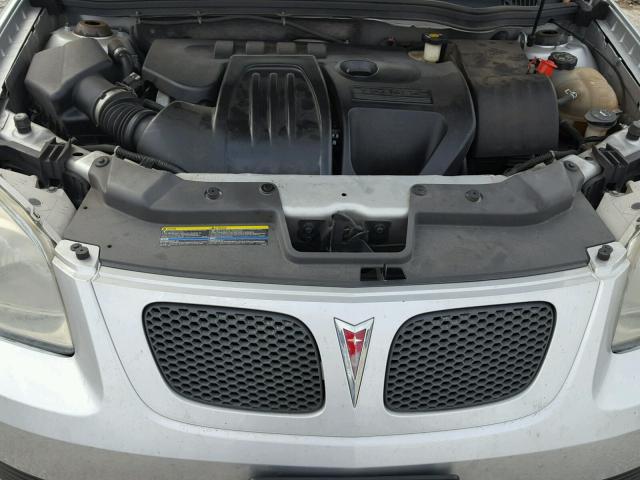 1G2AL15F777285428 - 2007 PONTIAC G5 SILVER photo 7