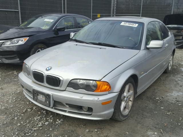 WBABM5346YJP00939 - 2000 BMW 328 CI SILVER photo 2