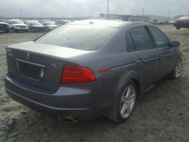 19UUA66206A001468 - 2006 ACURA 3.2TL GRAY photo 4