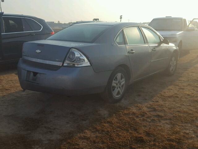 2G1WB58K079374334 - 2007 CHEVROLET IMPALA LS GRAY photo 4