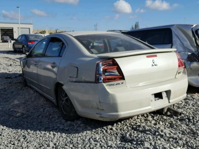 4A3AB46S24E066179 - 2004 MITSUBISHI GALANT LS WHITE photo 3