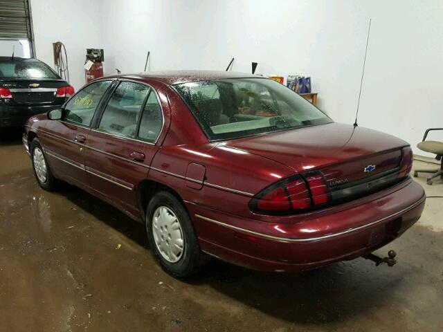 2G1WL52M4W1124650 - 1998 CHEVROLET LUMINA BAS MAROON photo 3