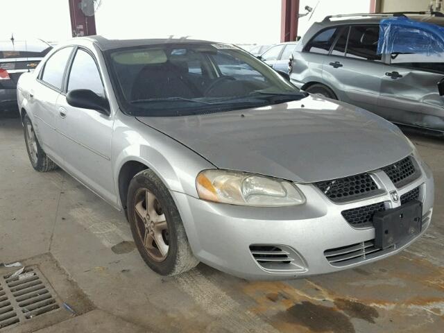 1B3EL46X55N706384 - 2005 DODGE STRATUS SX SILVER photo 1