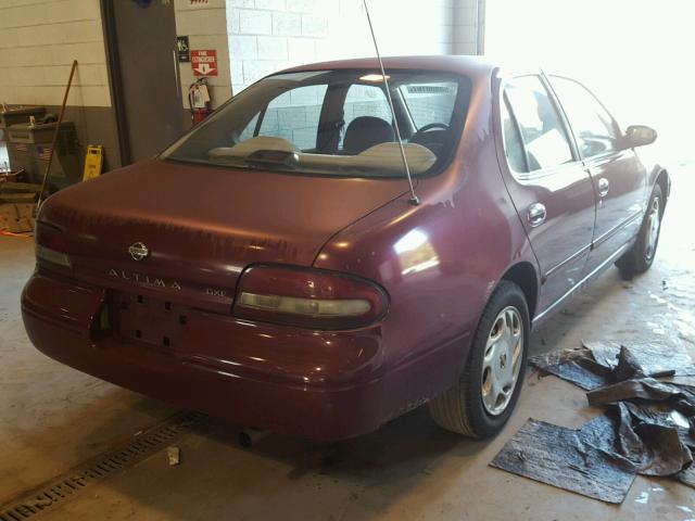 1N4BU31D6TC101777 - 1996 NISSAN ALTIMA XE BURGUNDY photo 4