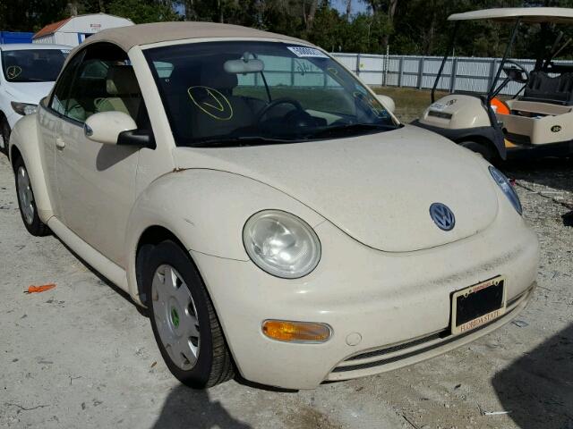 3VWBM31Y84M353217 - 2004 VOLKSWAGEN NEW BEETLE CREAM photo 1