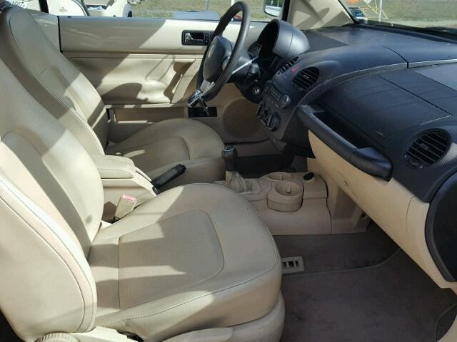 3VWBM31Y84M353217 - 2004 VOLKSWAGEN NEW BEETLE Krem foto 5