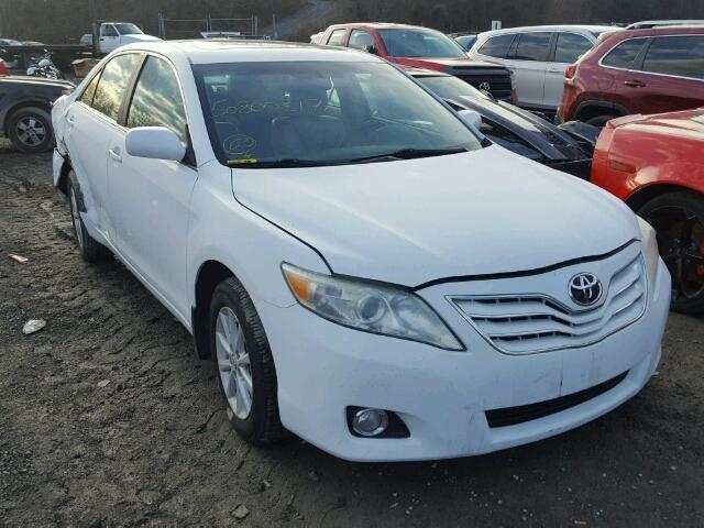 4T1BK3EK7AU606691 - 2010 TOYOTA CAMRY SE WHITE photo 1