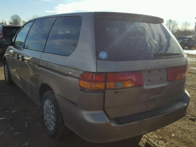 5FNRL18583B016053 - 2003 HONDA ODYSSEY LX GOLD photo 3