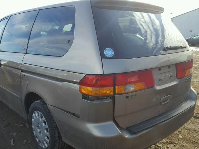 5FNRL18583B016053 - 2003 HONDA ODYSSEY LX GOLD photo 9