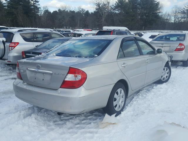 4T1BE32K04U838730 - 2004 TOYOTA CAMRY LE GRAY photo 4